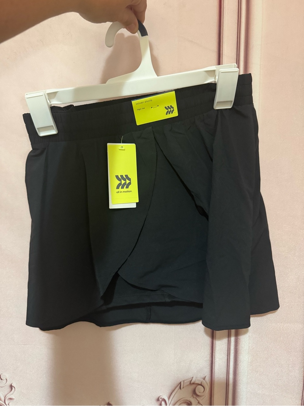 All In Motion Women's Active Light Woven High-Rise Shorts Large (Lululemon Dups) - Picture 3 of 6